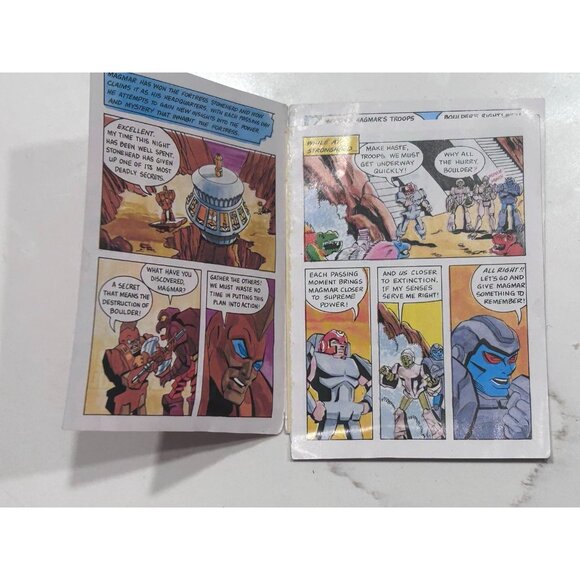 Rock Lords Mini Comic Books Paperback 1986 - Picture 2 of 6